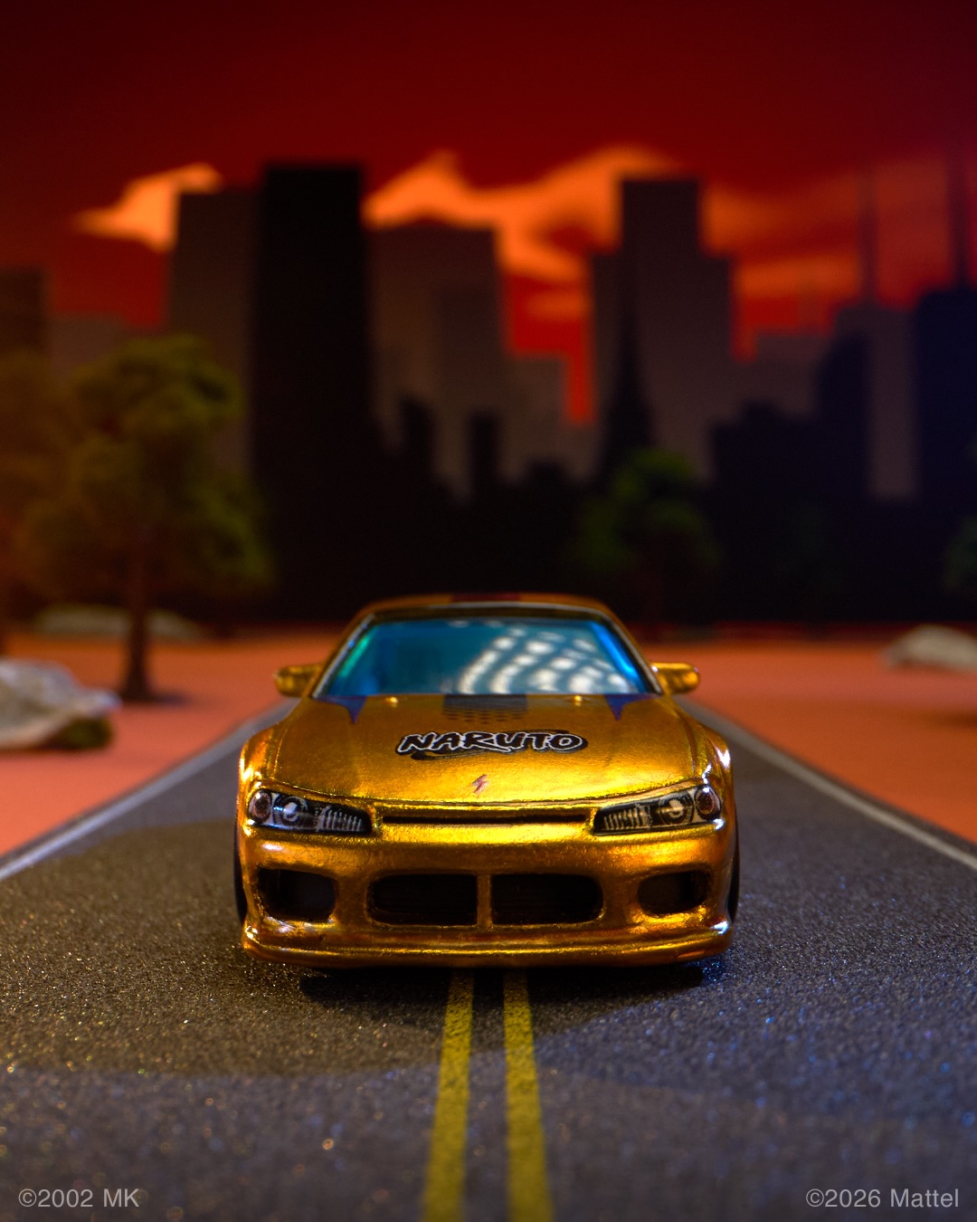 This ride runs on pure chakra. ⚡ Grab the Hot Wheels x NARUTO