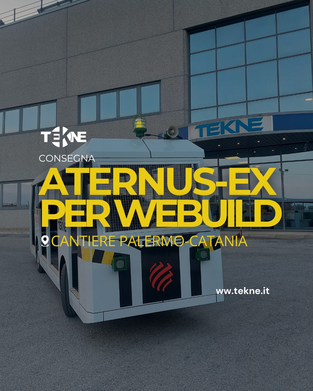 TEKNE - In consegna il nuovo ATERNUS-EX ⚡🚚 Tekne presenta... | Facebook
