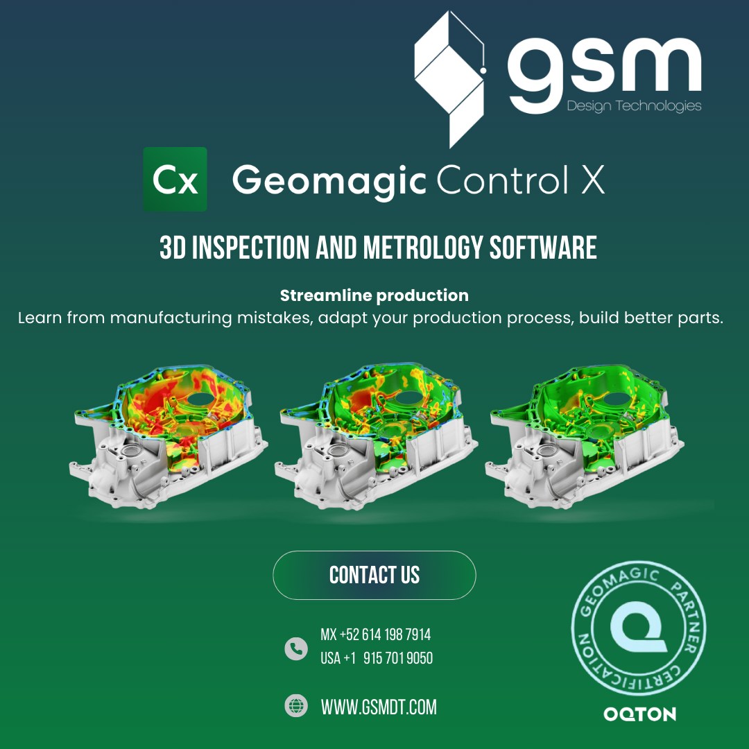 GSM - Geomagic Control X Software especializado para inspección por ...