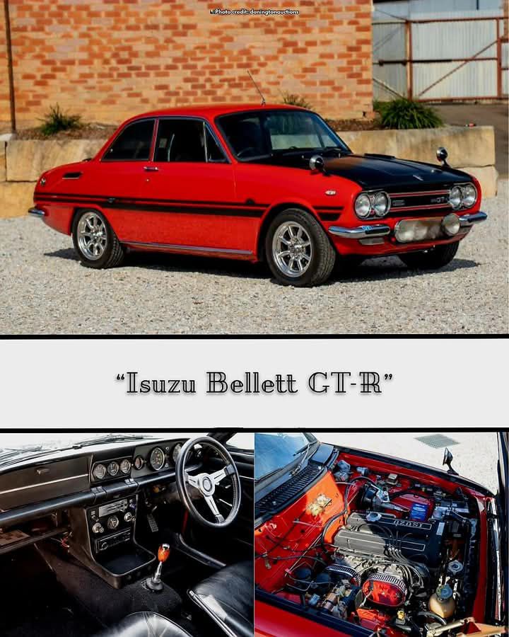 ミニカー Isuzu Bellett 1600GTR & Datsun Bluebird Isuzu Bellett