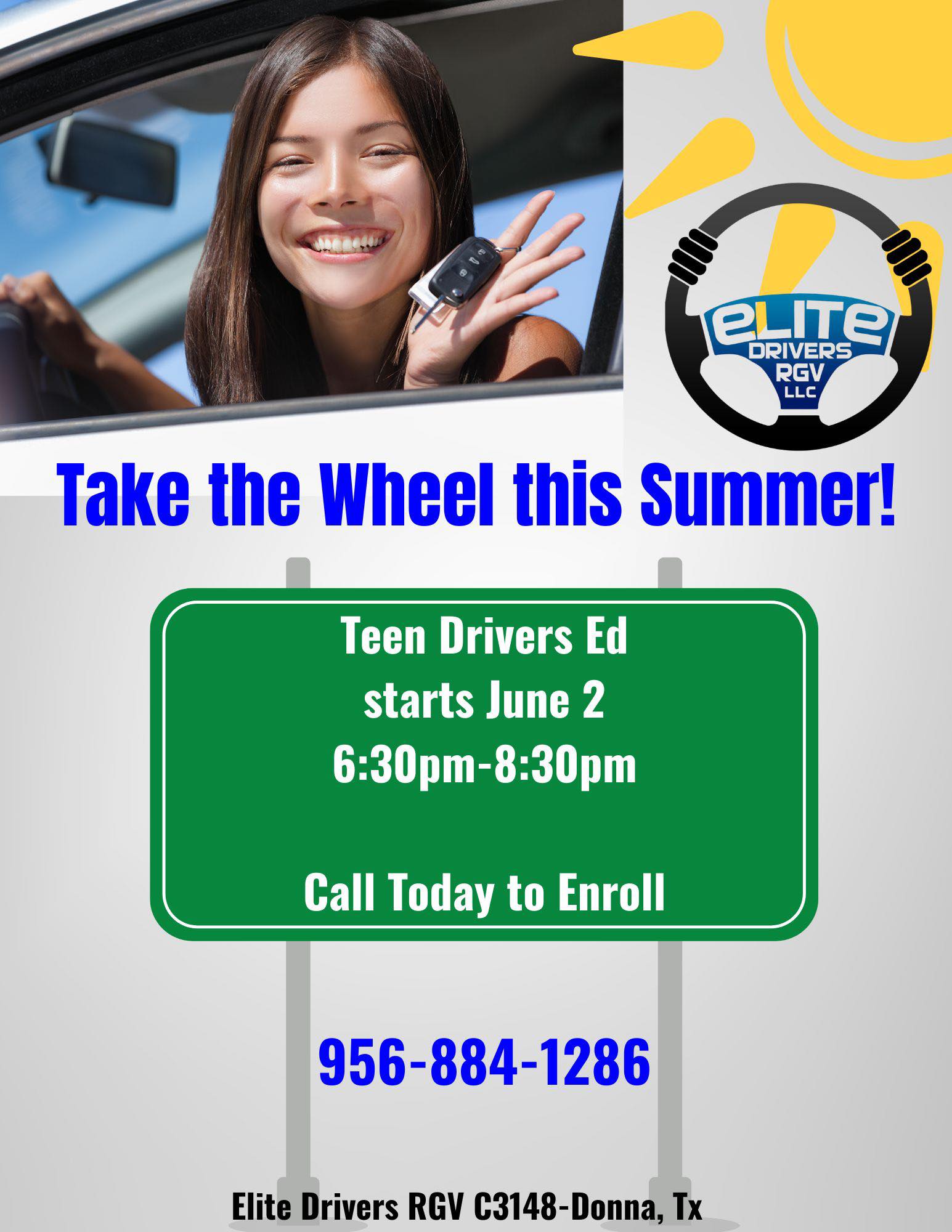 Elite - 🚙 Teen Drivers Ed Starts June 2nd We’re the only school in the ...