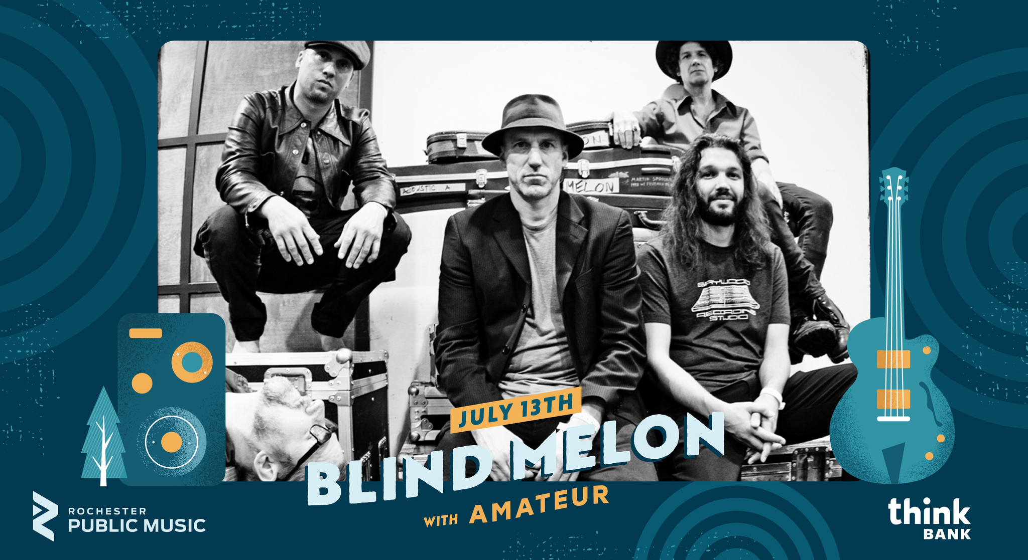 Rochester - The first Riverside concert of 2025 is on Sunday! 🎵: Blind ...