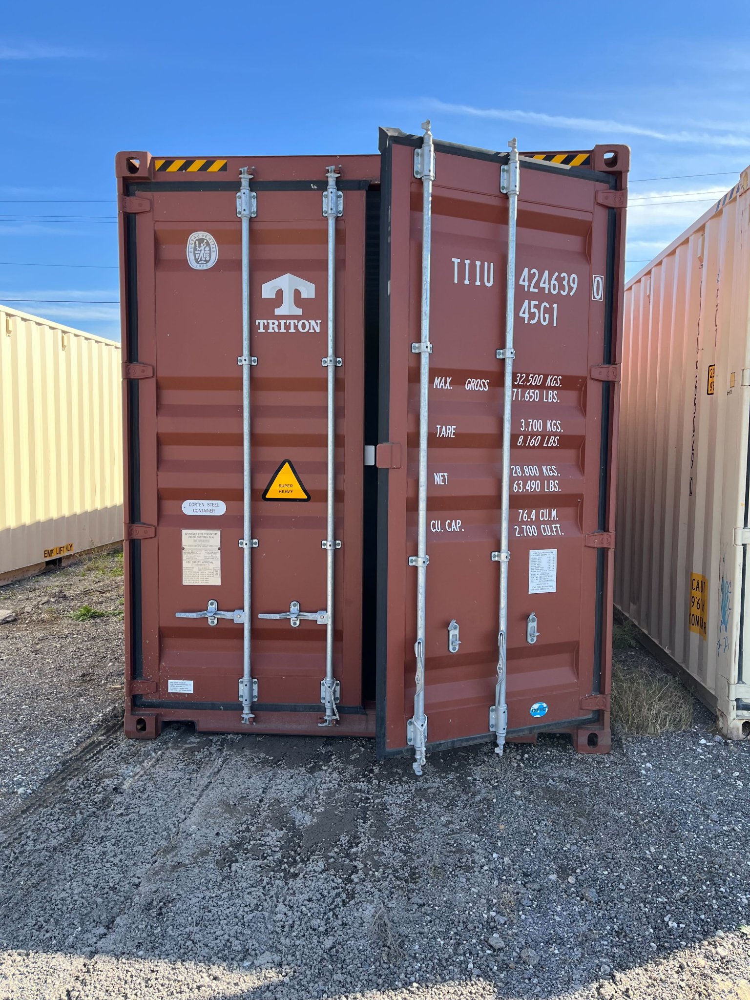 40' HC Storage Container for rent - Storage Sheds - Mathis, Texas ...