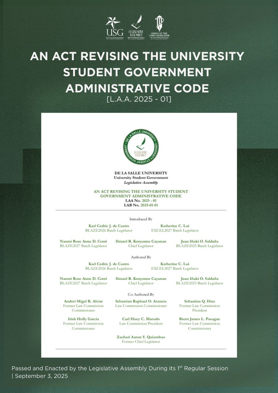 DLSU Legislative Assembly | Manila