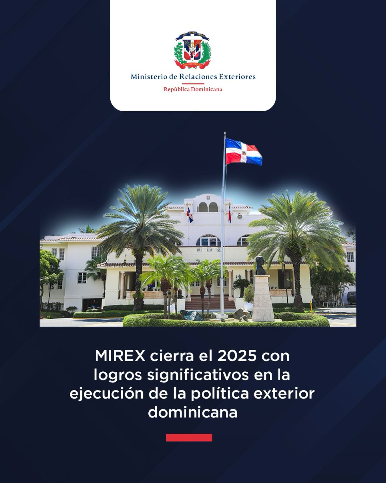 Ministerio de Relaciones Exteriores República Dominicana | Santo Domingo