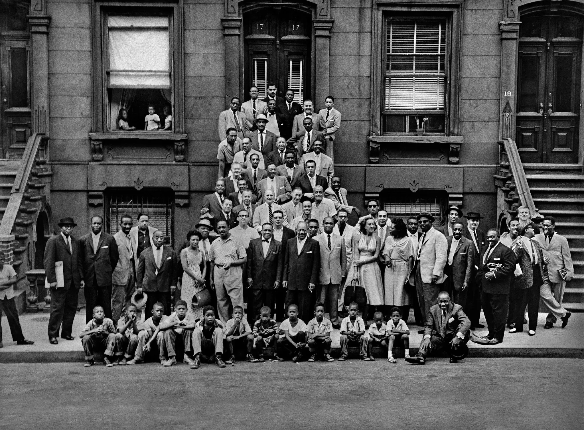ア・グレイト・デイ・イン・ハーレム～57人のジャズミュージシャンの肖像～('9… A Great Day in Harlem” 57 jazz musicians in Harlem, New York
