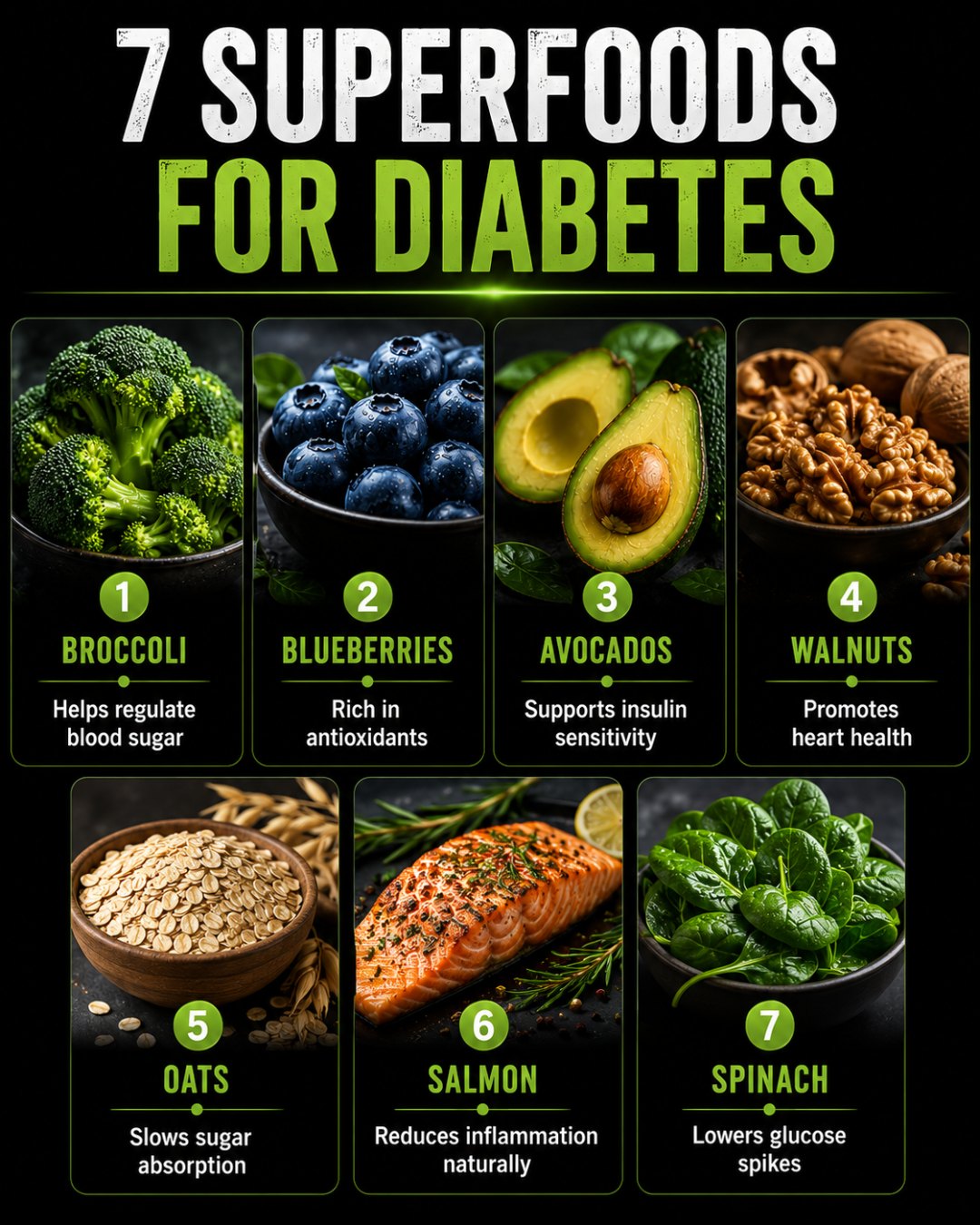 Managing diabetes involves more than simply avoiding sugar. Choosing nutrient-rich foods can help support stable blood sugar levels, improve overall health, and reduce the risk of complications. Some foods are especially beneficial