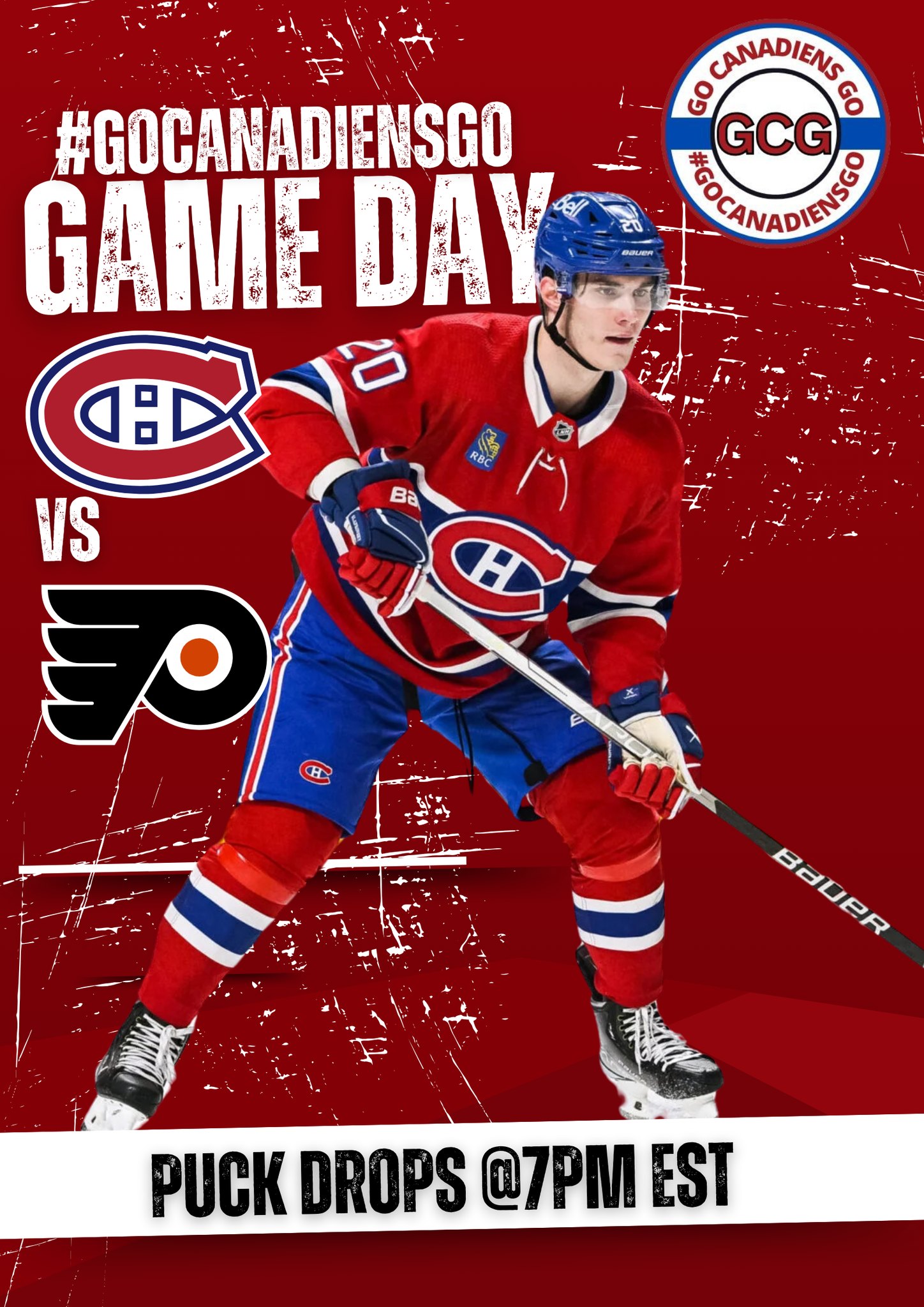 Go - Good morning Habs fans! Happy #GoCanadiensGo GAME DAY! Tonight the ...