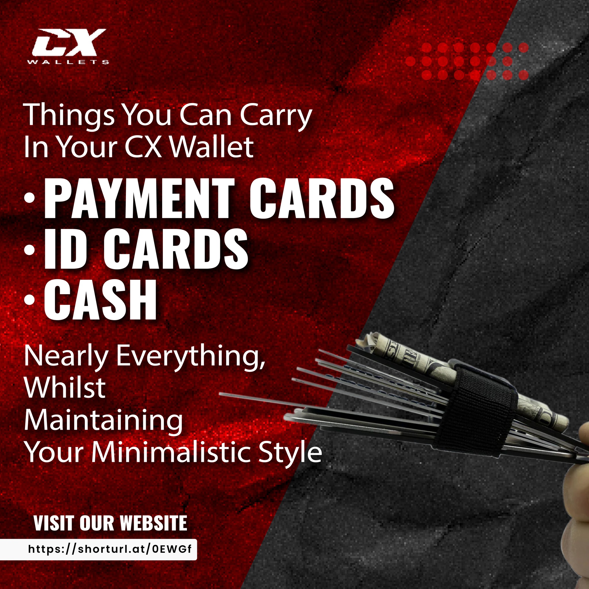 CX - A minimalist wallet that poses style while performing every ...