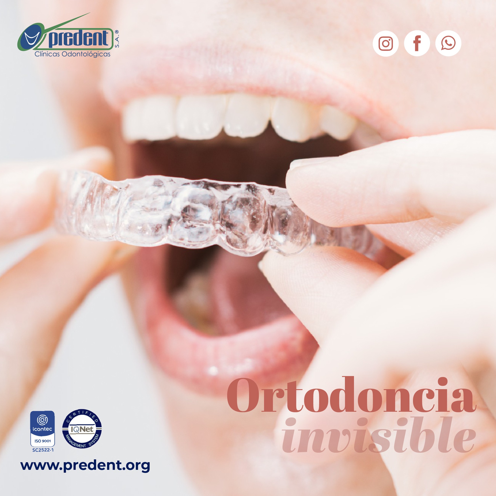 Predent S.A - La ortodoncia invisible es un tratamiento...