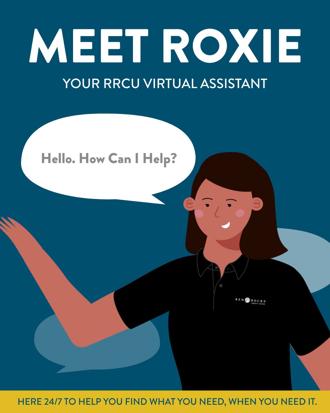 Red - 👋Say hi to Roxie! Your new Red Rocks CU Virtual Assistant is here ...
