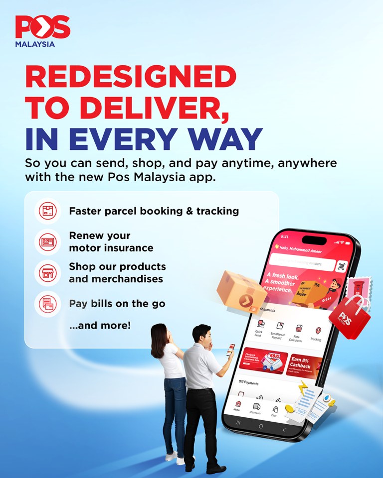 The Pos Malaysia app just got... - Pos Malaysia Berhad | Facebook