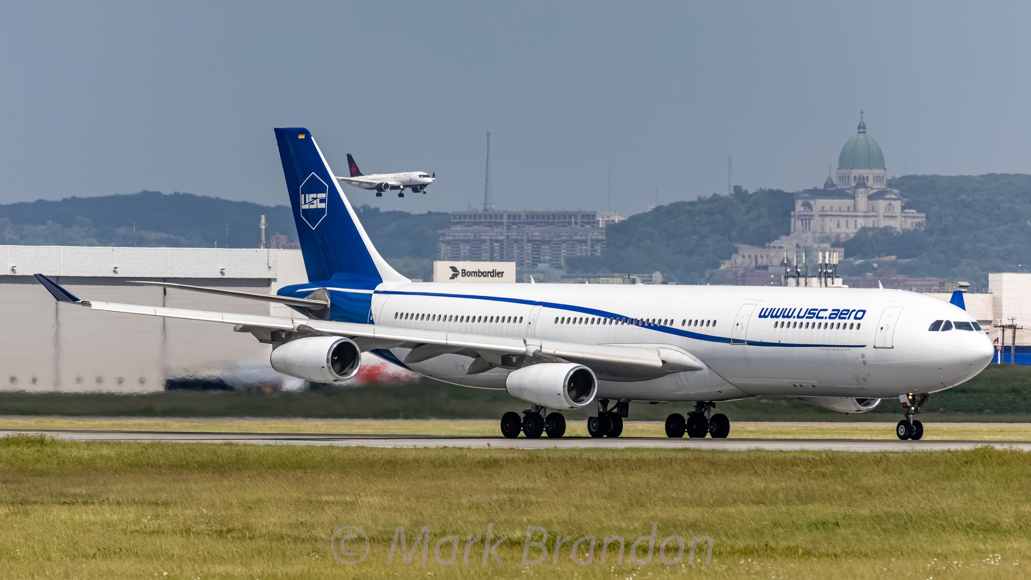 A rare visitor in Tunis ✈️ This stunning FlyX Aero Airbus A340