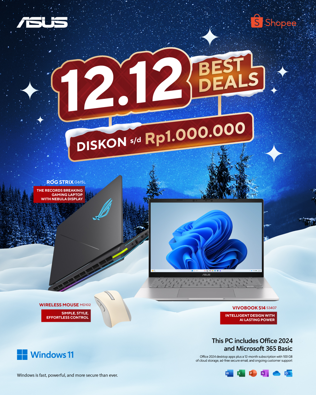 ASUS - ASUS added a new photo — with Shofie Alna and 3 others.