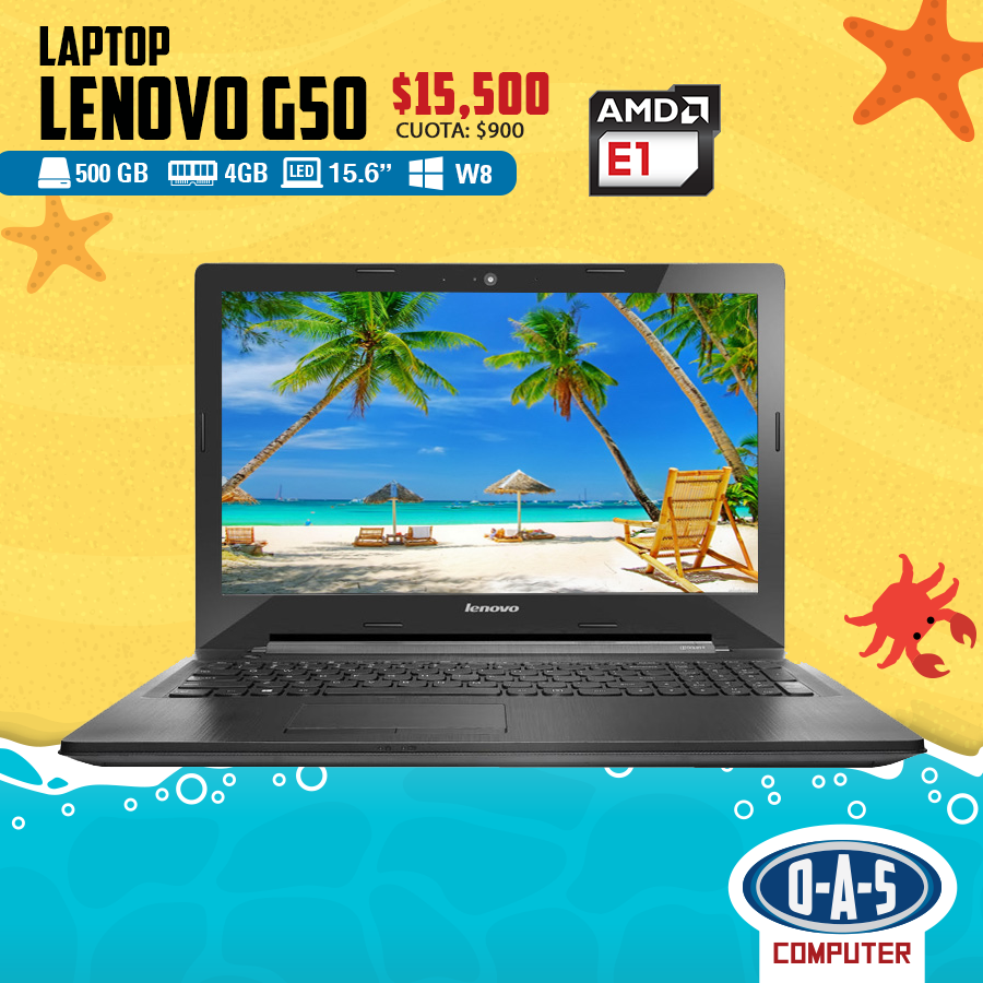 OAS Computer - OFERTA de introducción Laptop LENOVO G50 procesador ...