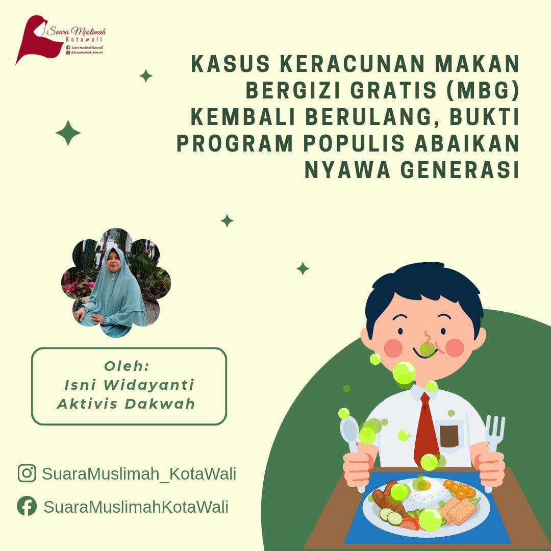 Suara - Kasus Keracunan Makan Bergizi Gratis (MBG) Kembali Berulang ...