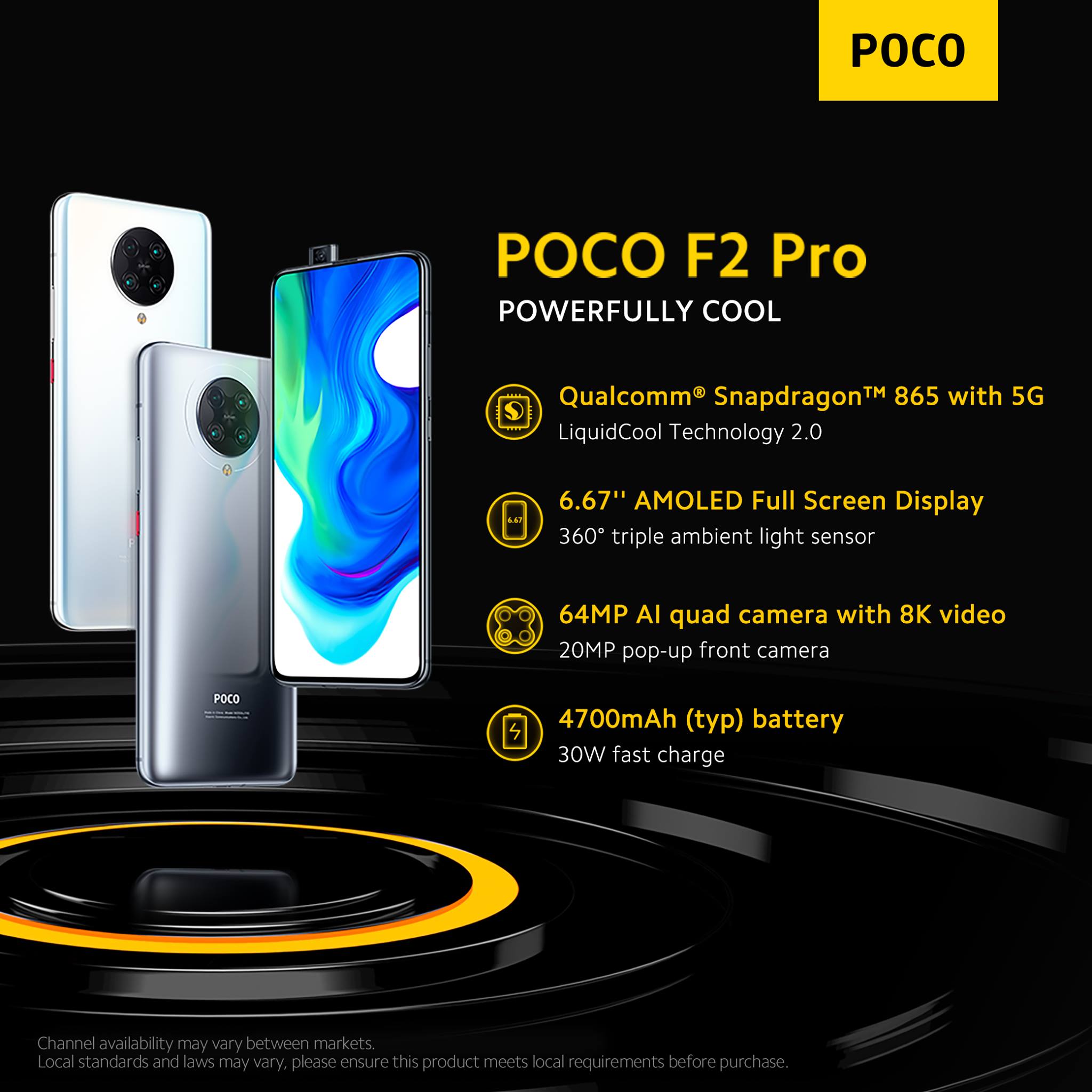 Poco F2 Pro specs and features