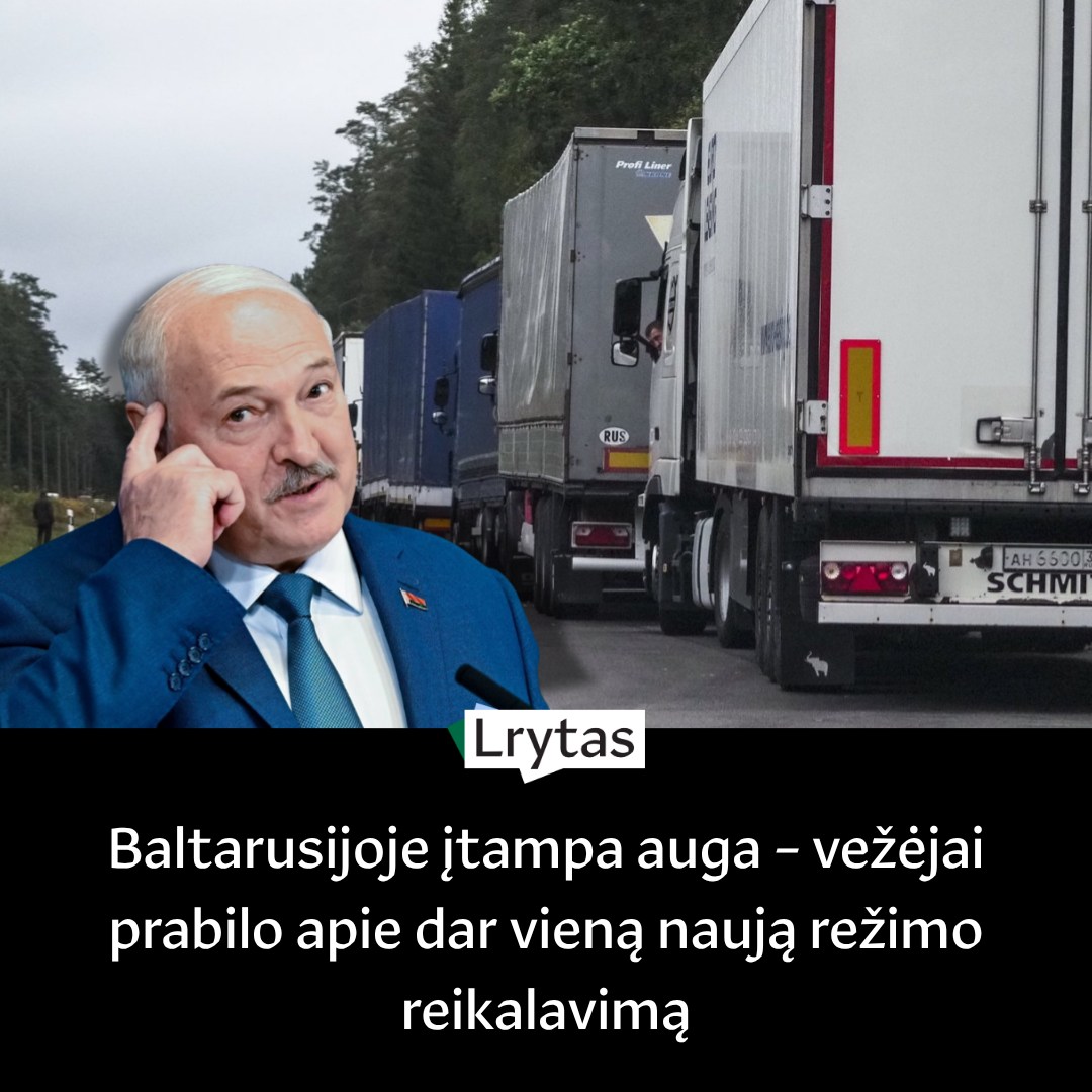 lrytas.lt - Vilkikai vis dar įkalinti Baltarusijoje, o tai, kas dedasi ...