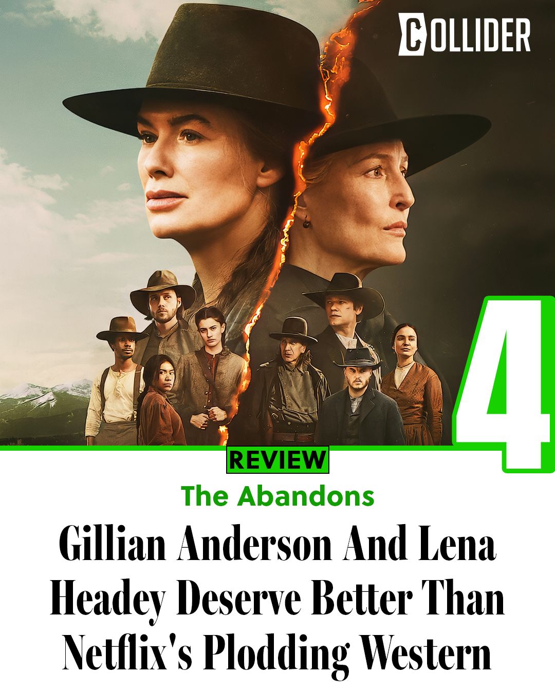 Collider.com - The Abandons isn’t the female-forward Deadwood successor ...