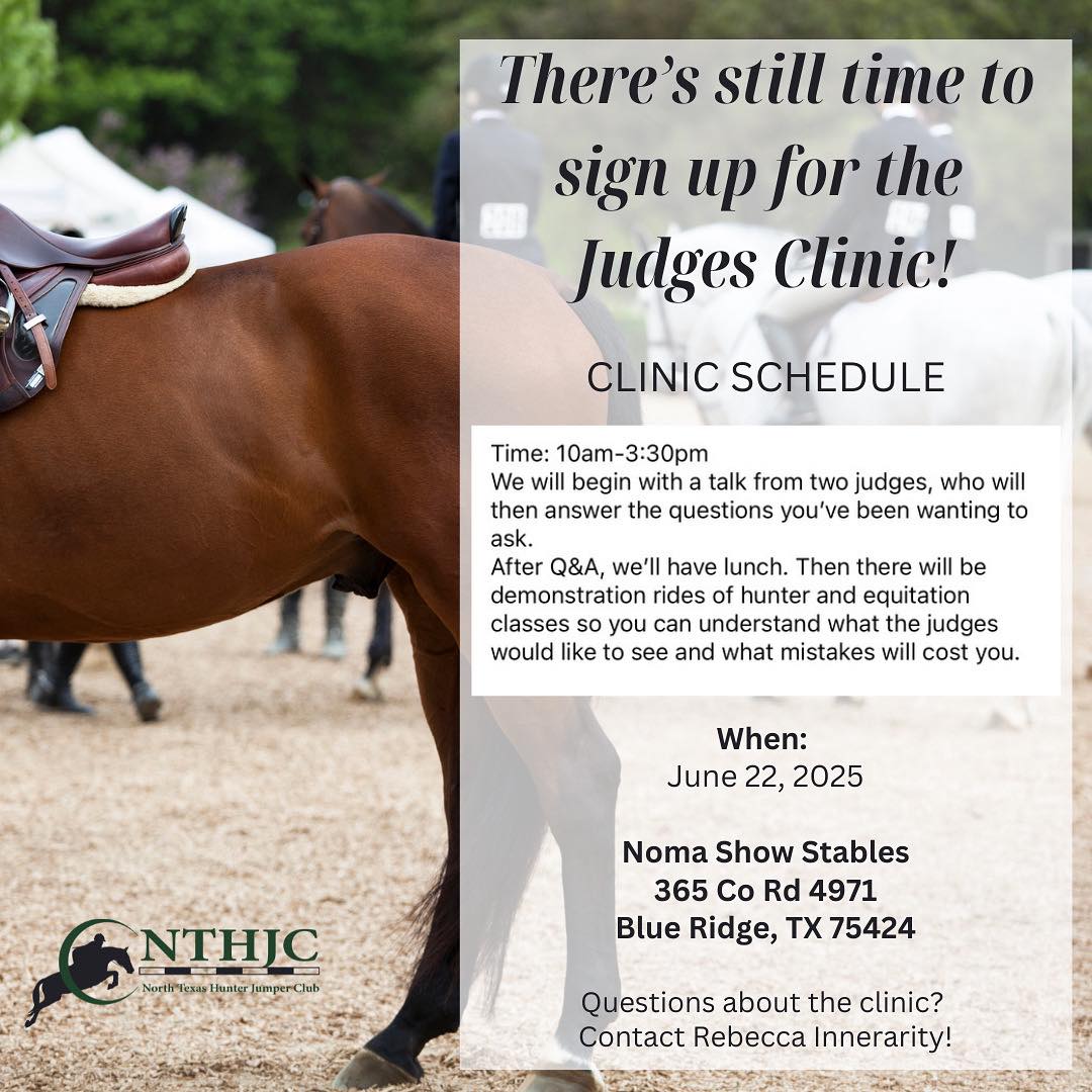 NTHJC-North Texas... - NTHJC-North Texas Hunter Jumper Club