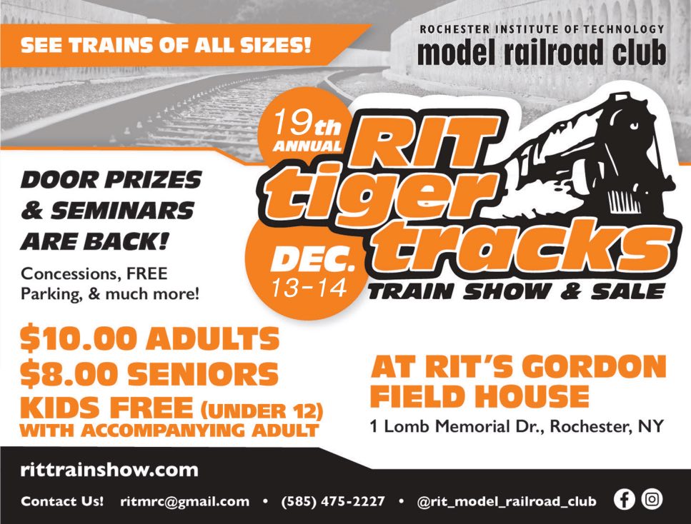 NMRA - Crucial Call to Action: Support the RIT Model Railroad Club ...