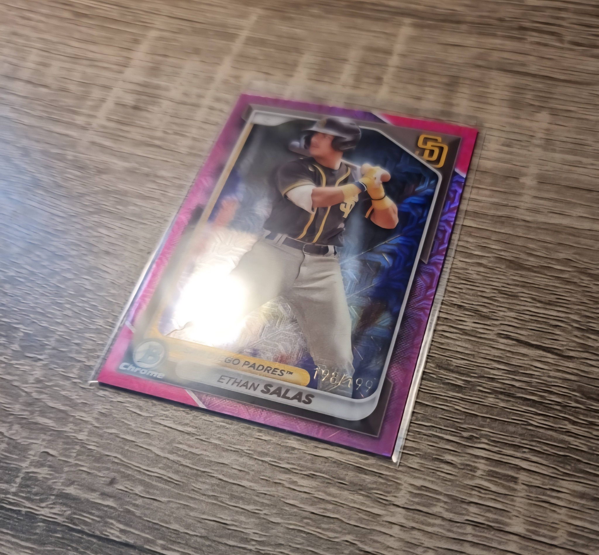 2024 Bowman Chrome Ethan Salas prospect card for sale