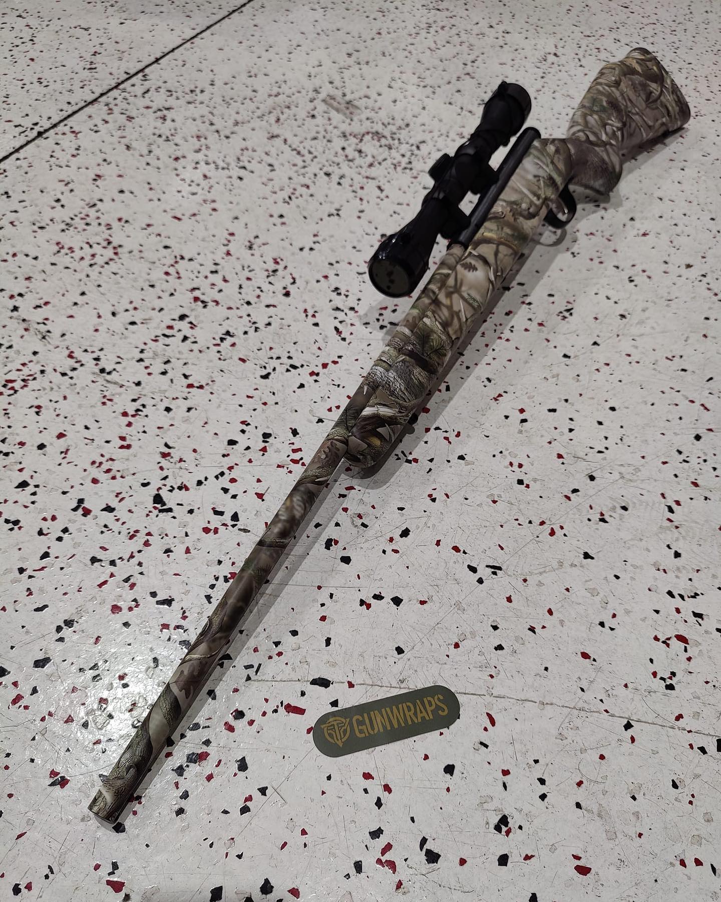 GunWraps - Sniper wrapped in Metro Wrap Lifeless Woods...