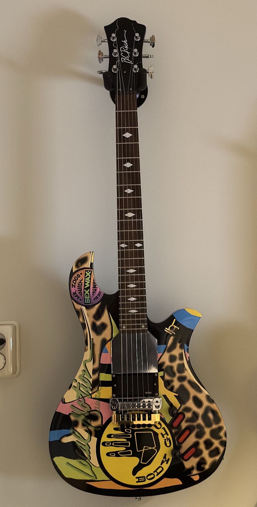 Paul Stanley's B.C. Rich Eagle guitar