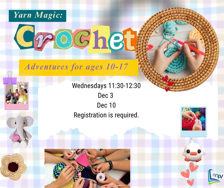 Newport - Yarn Magic, December 10, 11:30 a.m., Main Street Library ...
