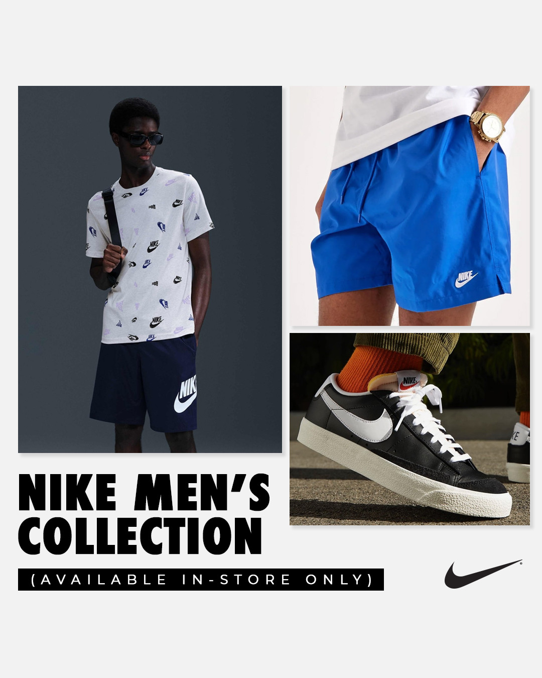 SVP - Heat up your lineup ☀️ Our Nike collection has the men’s styles ...
