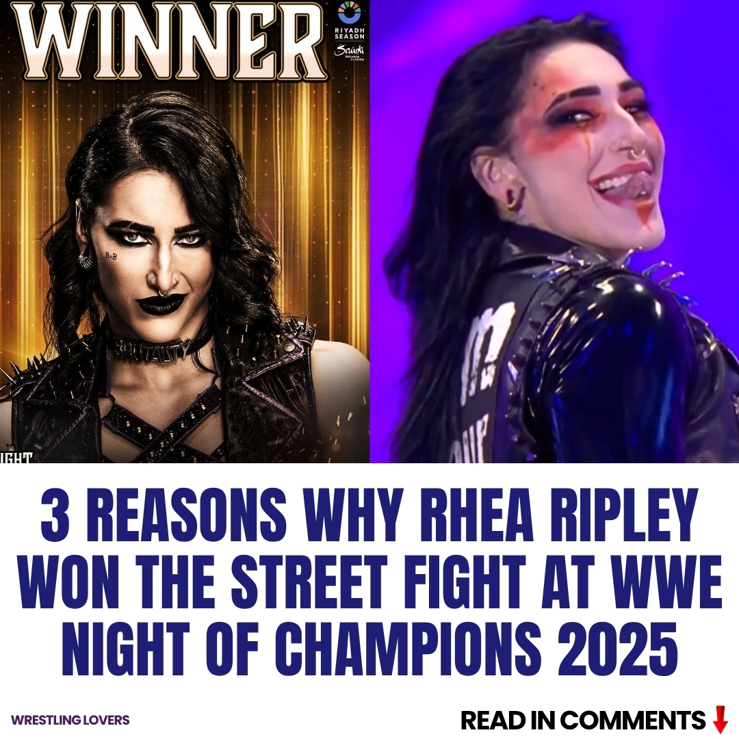 Wrestling - 3 reasons why Rhea Ripley won the Street Fight at WWE Night ...