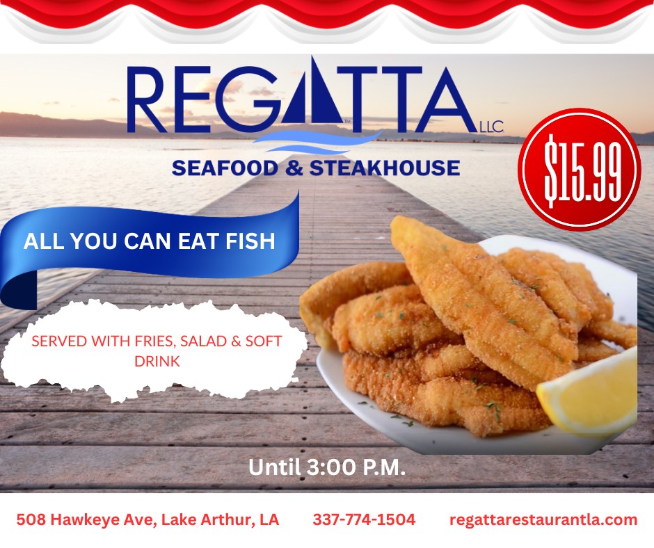 Regatta Seafood and Steakhouse - Let's Do Lunch! Starting Wednesday ...