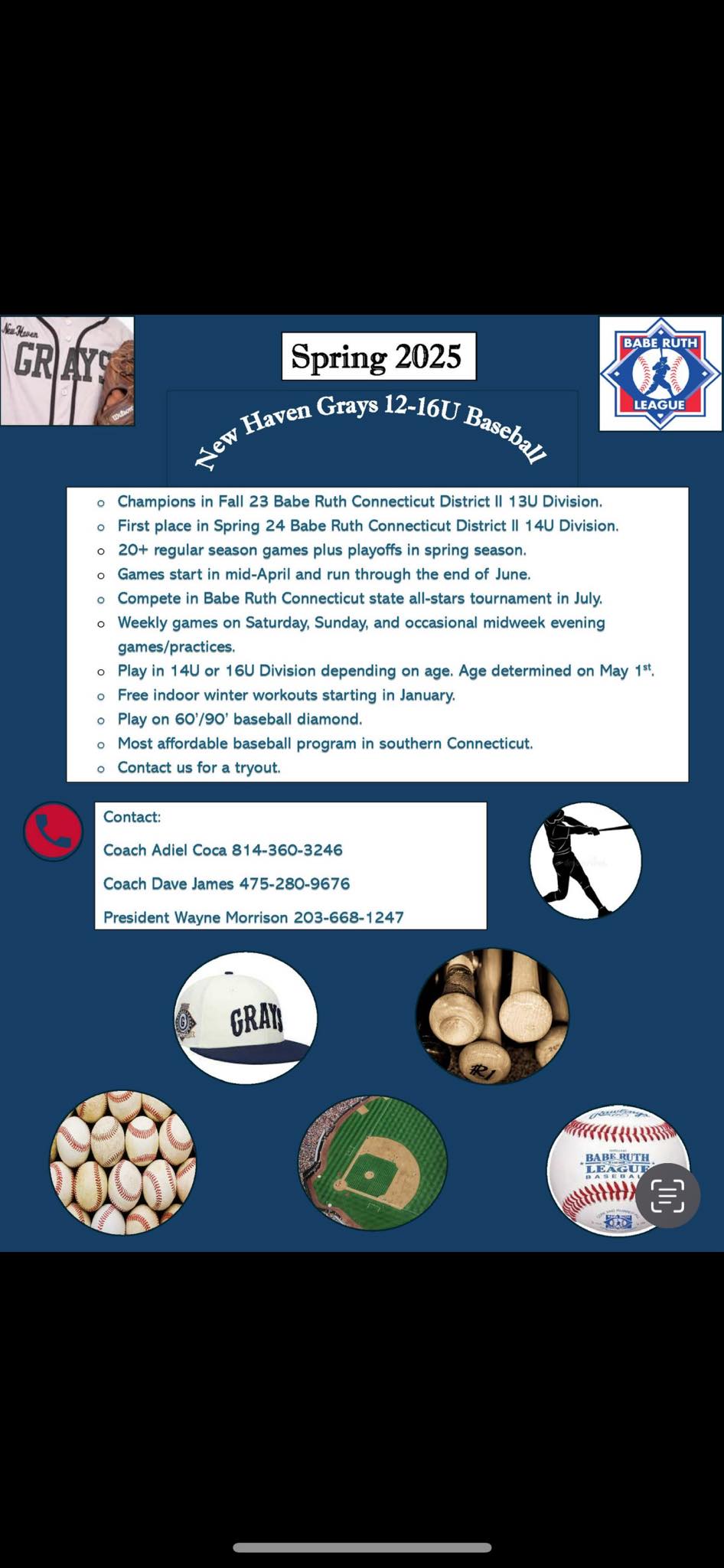New Haven Grays are looking for... - East Haven Little League | Facebook