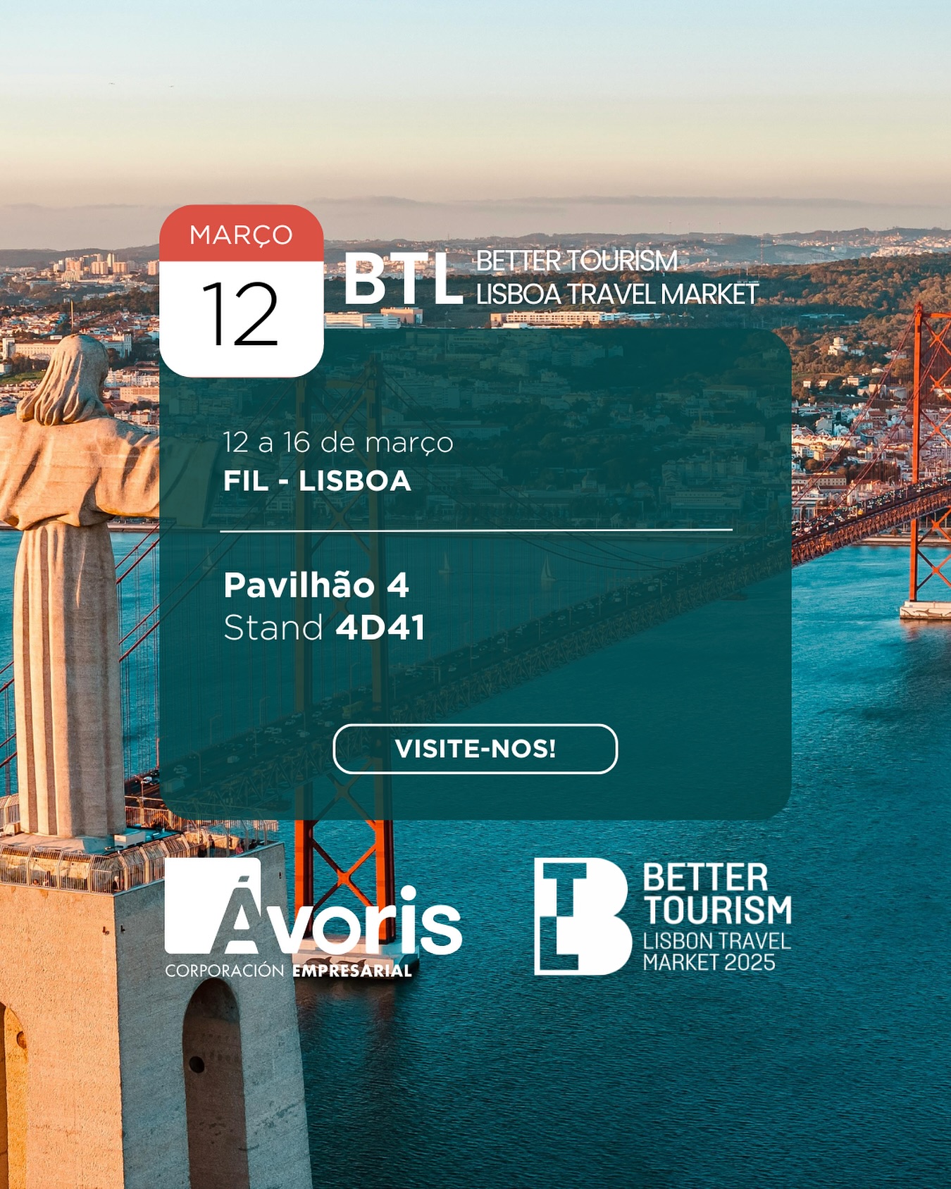 Ávoris - 🇵🇹 A BTL - Better Tourism Lisbon Travel Market está a q! De 12 ...