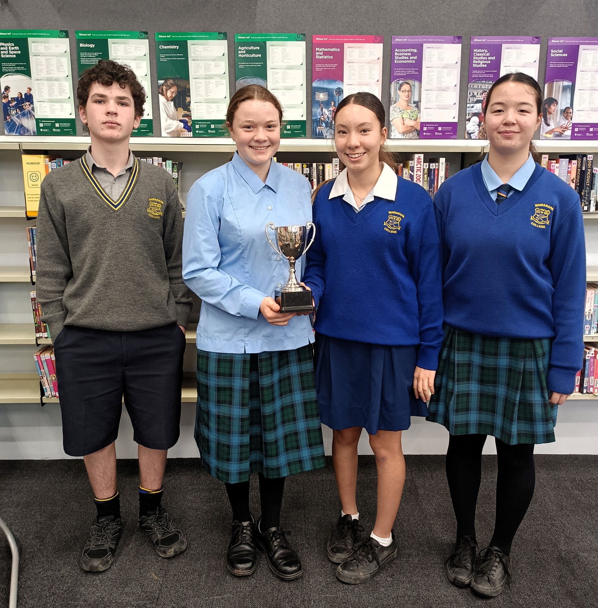 Wairarapa - 💙💛📚📖Congratulations to Wairarapa College's Readers Cup team ...