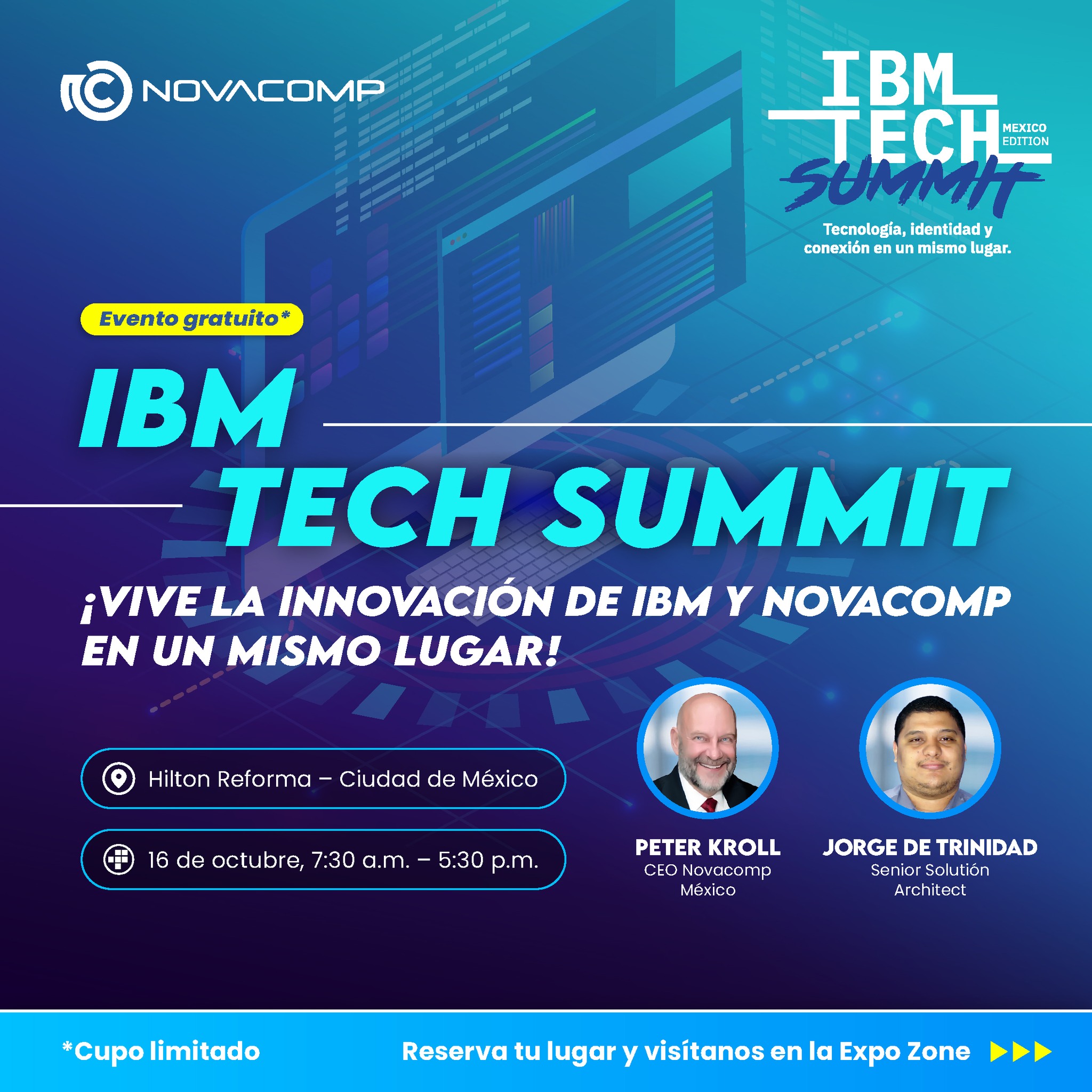 Novacomp - 🚀 El IBM Tech Summit – México Edition llega a... | Facebook