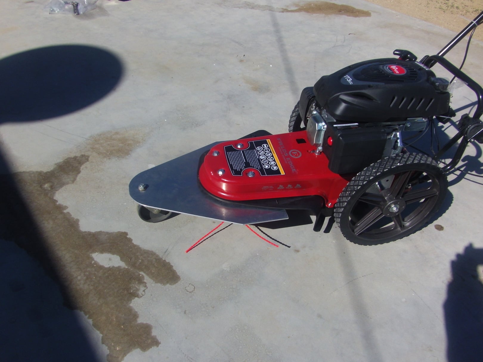 Walk Behind Trimmers 3rd Wheel Conversion Kit - Edgers | Facebook ...