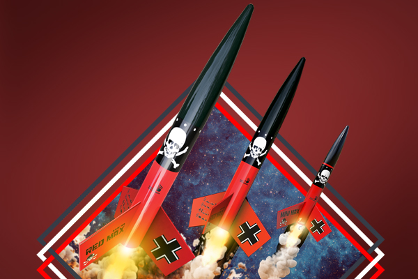 Estes Rockets - The Der Red Max lineup—small, medium, or... | Facebook
