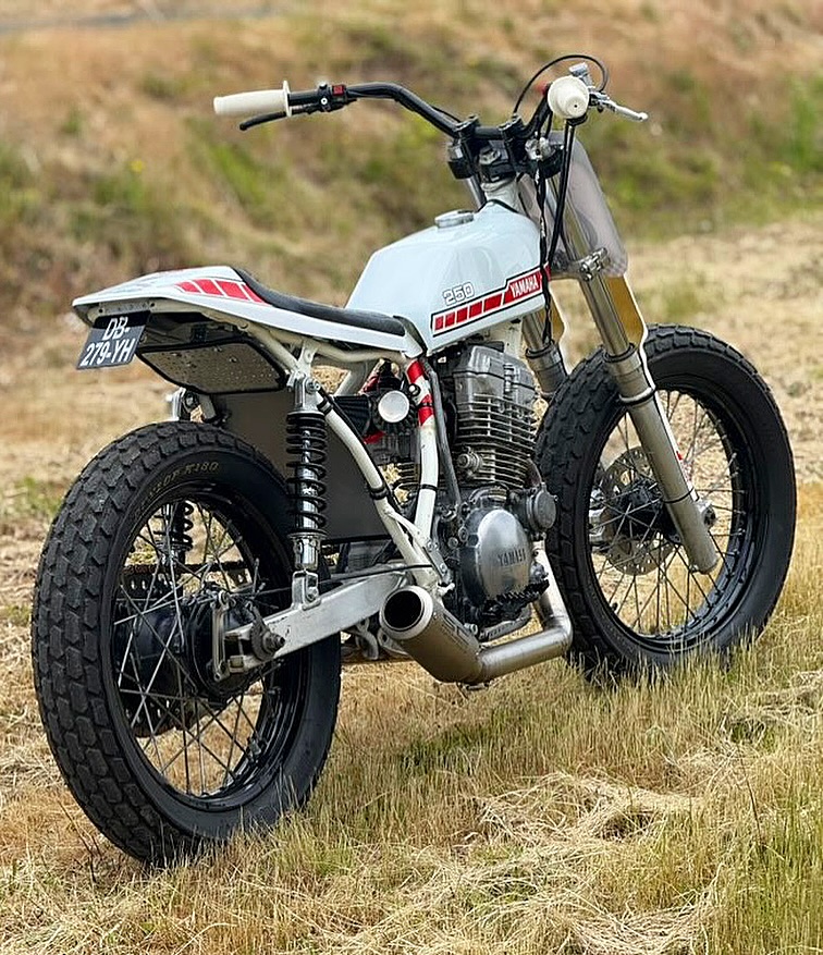admoto37's 1989 Yamaha TT350 🤌🏼 #flattrack