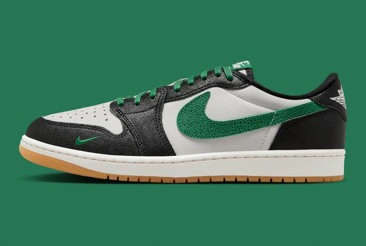 Air Jordan 1 Low OG Phantom/Pine Green sneakers