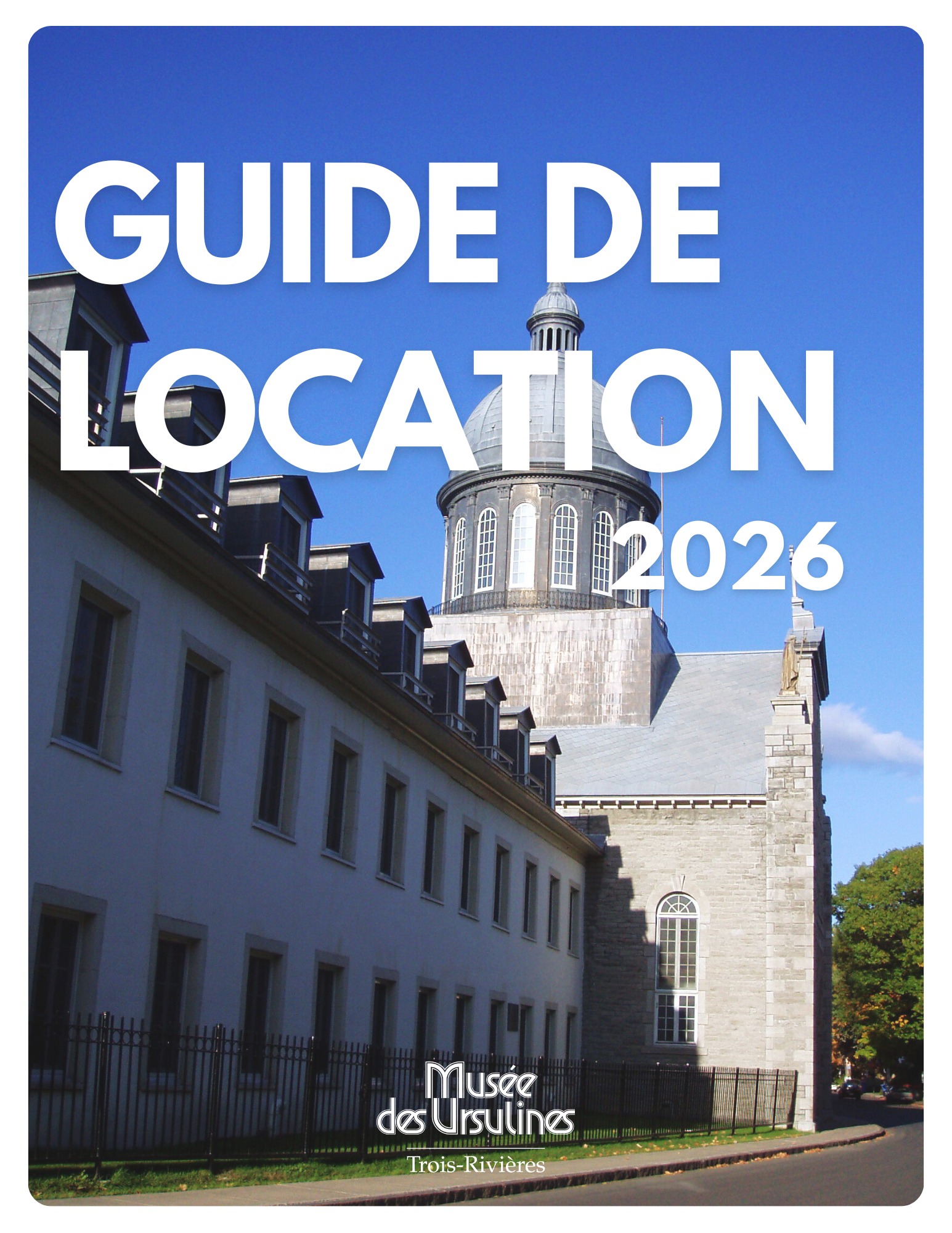 Musée - Le tout nouveau guide de location de salle 2026 est prêt ! 😊 ...