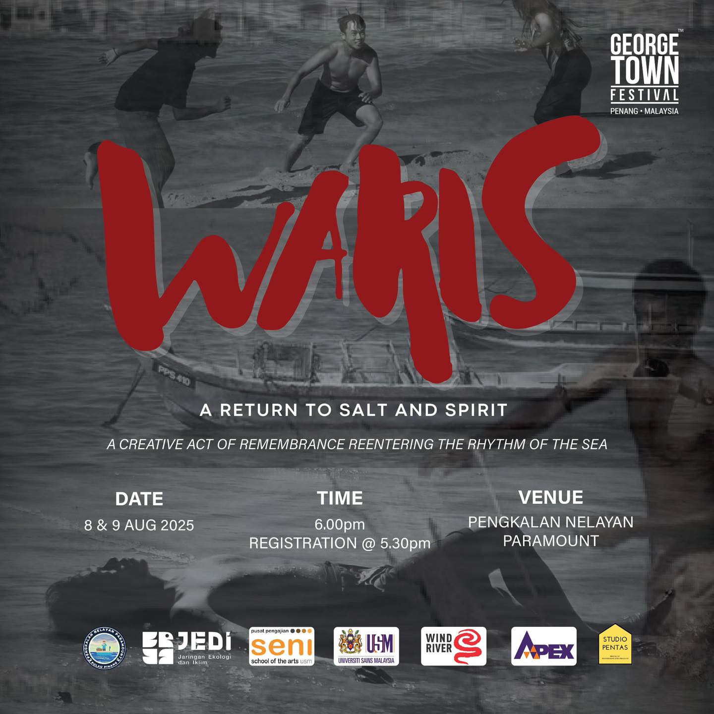 George - Where the tide remembers, and the body speaks. “WARIS” is a ...