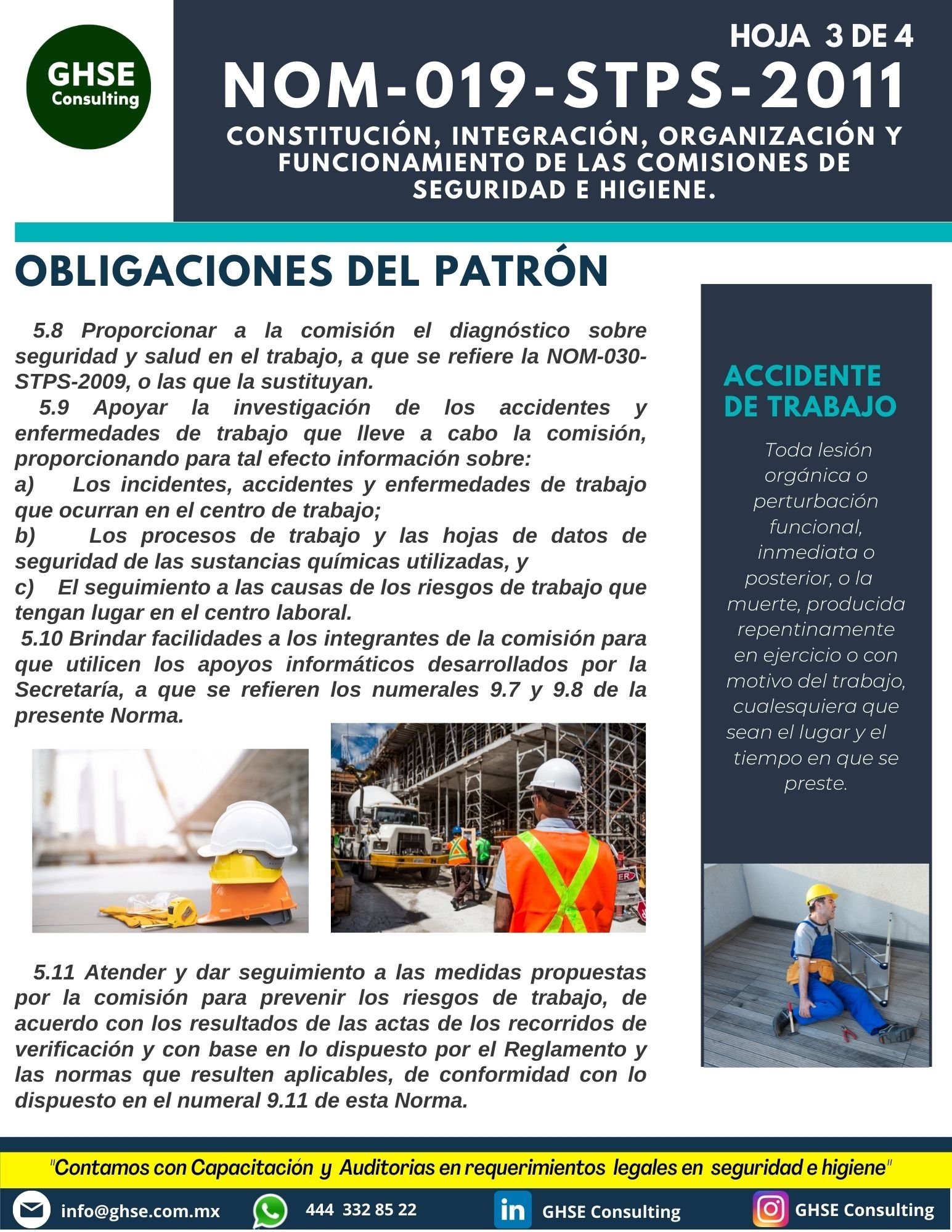 Ghse.com.mx/ - Te compartimos el siguiente infograma sobre...