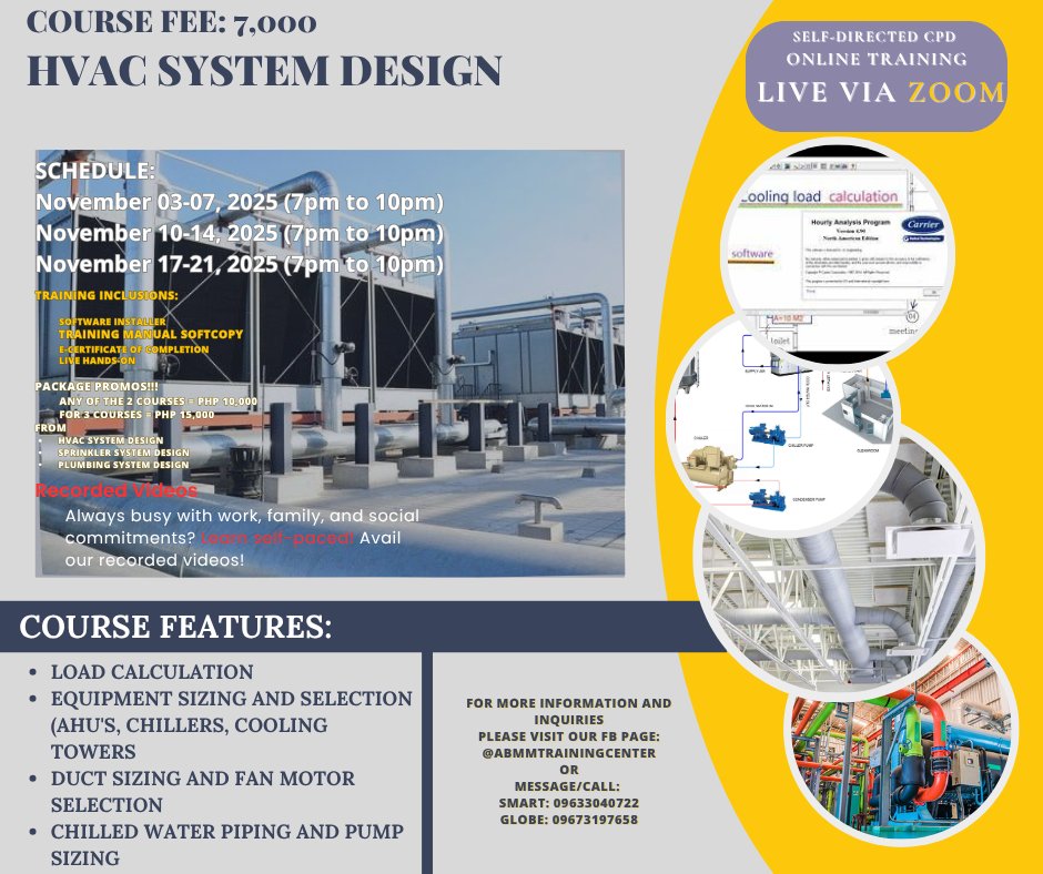 ABMM - Master the Art of HVAC System Design and Sprinkler/Plumbing ...