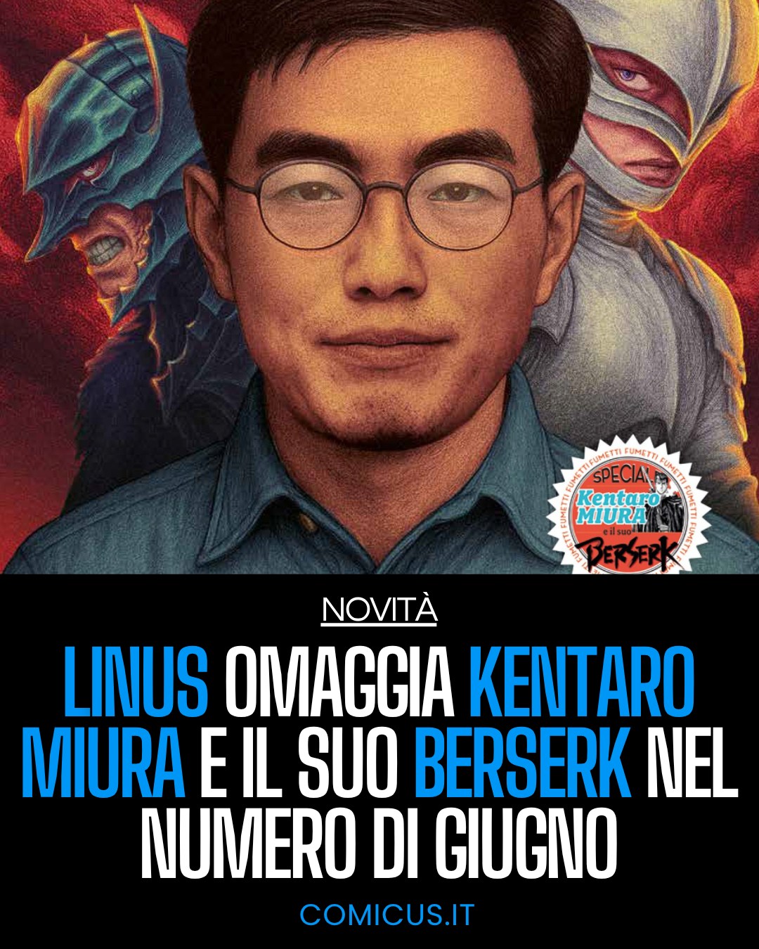 Comicus.it - È in edicola il numero di giugno 2025 di Linus, un ...