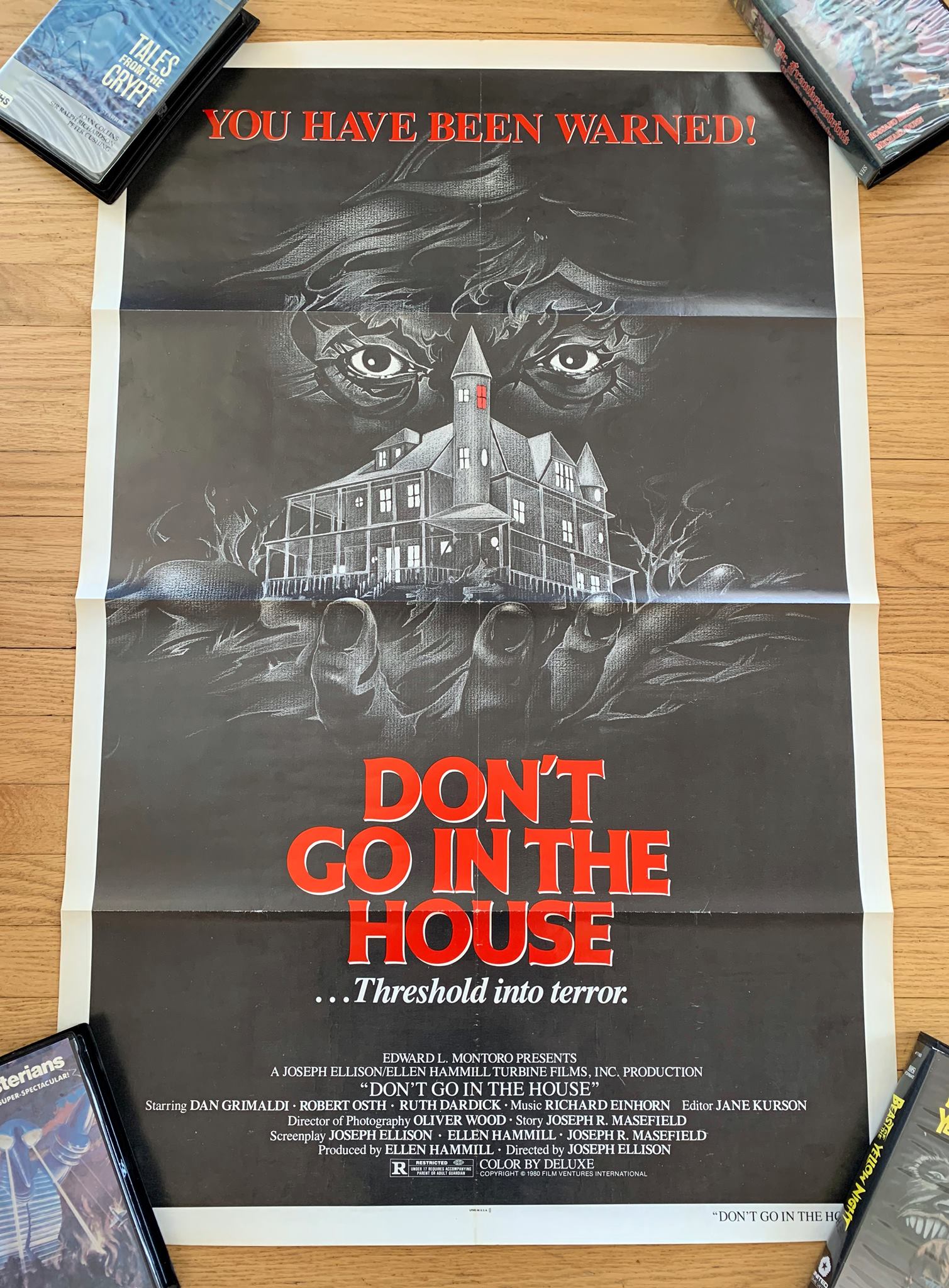 AUTHENTIC GRINDHOUSE RELEASING ONE-SHEET MOVIE POSTERS! The brand 