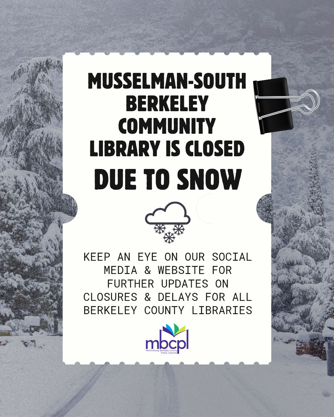 Musselman-So... - Martinsburg-Berkeley County Public Libraries | Facebook