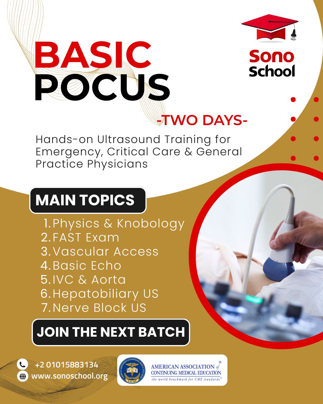 SonoSchool - 🚨 The Basic POCUS Course is Now in Jeddah! 📅... | Facebook