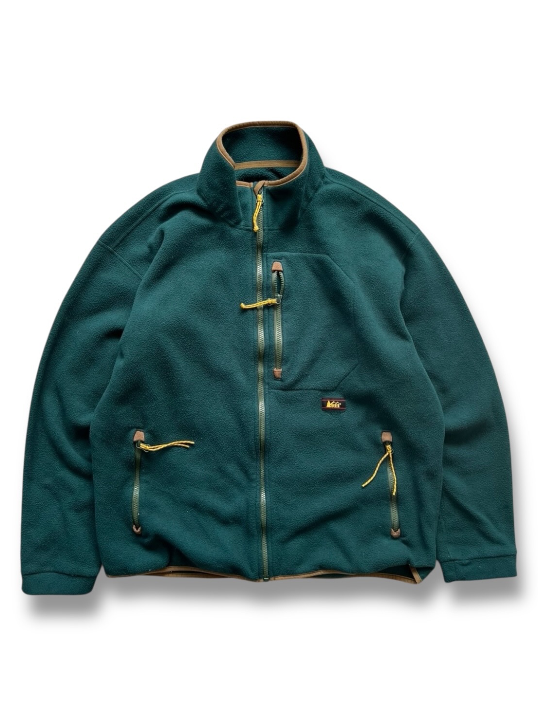 Fleece jacket oshima rei OSHIMA REI ライダース Machu Picchu SHOP