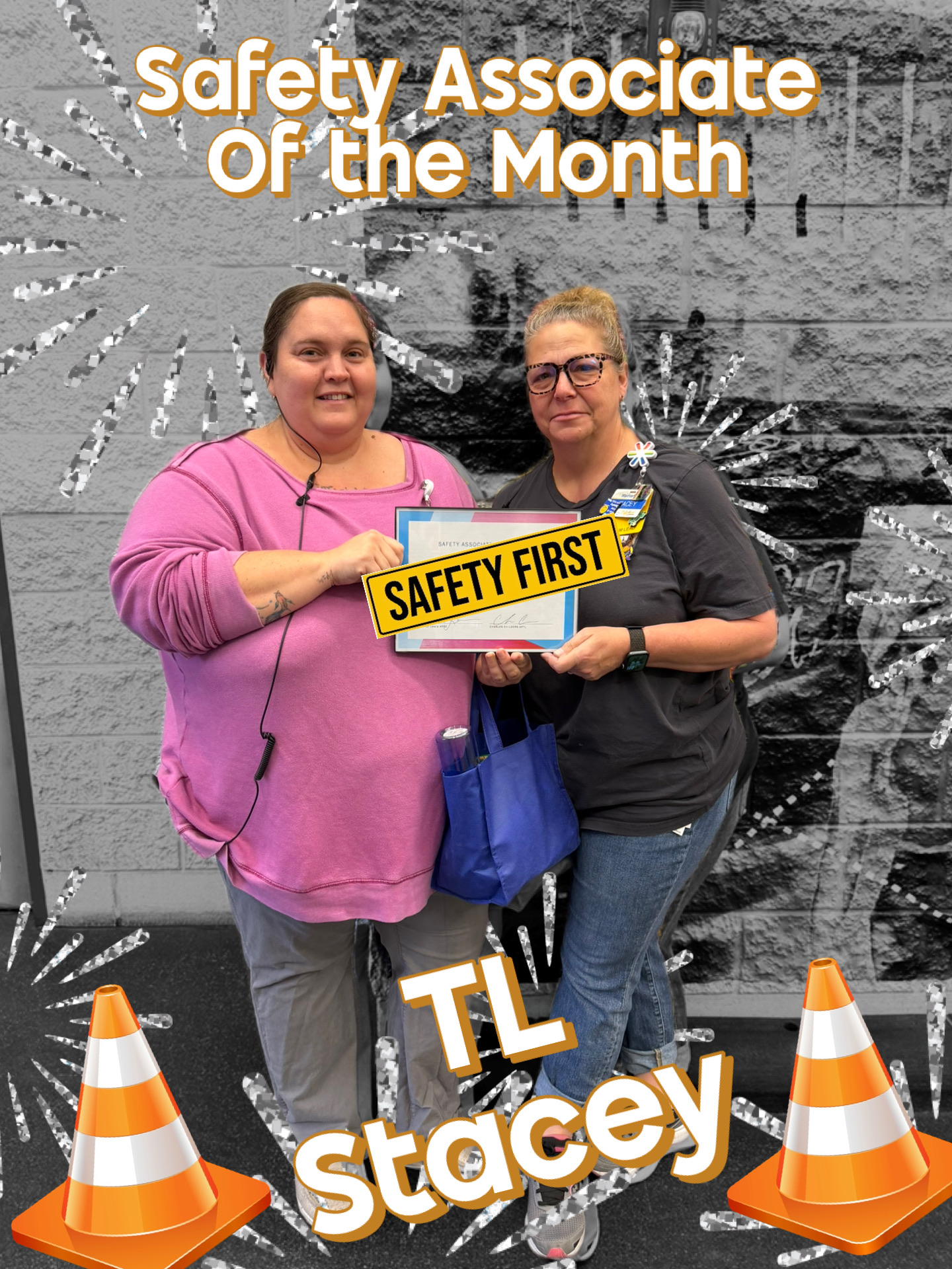 Walmart - Help us congratulate TL Stacey! 🦺 Safety Associate of the ...